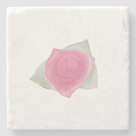Posavasos De Piedra Amor & Rosas