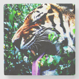 Posavasos De Piedra Amur Tiger coastercna