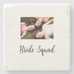 Posavasos De Piedra Añadir el nombre de la foto del fiesta de la brida
