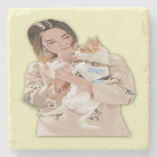 Posavasos De Piedra Añadir imagen personalizada