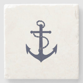 Posavasos De Piedra Ancla