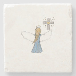 Posavasos De Piedra Ángel