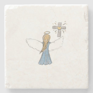 Posavasos De Piedra Ángel