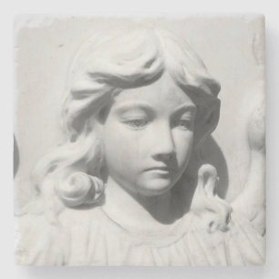 Posavasos De Piedra Ángel caído de luto