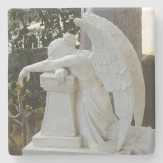 Posavasos De Piedra Ángel llorando