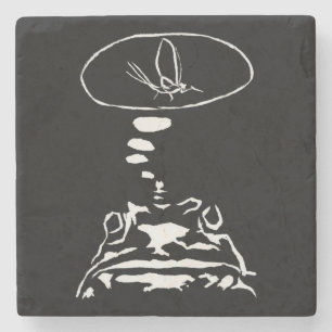 Posavasos De Piedra Animales inteligentes de ciencia ficción "Sueños d