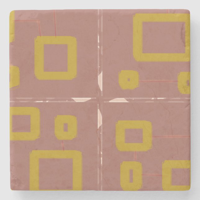 Posavasos De Piedra Anime de palomitas de maíz salva la montaña rusa d (Anverso)