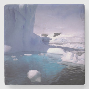 Posavasos De Piedra Antártida. Paisajes de hielo antárticos 2