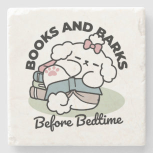 Posavasos De Piedra Antes de la hora de la cama con mi perilla - Lover