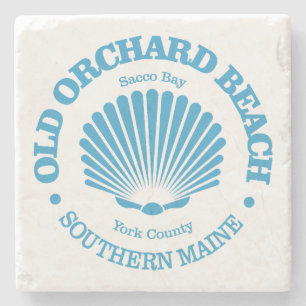 Posavasos De Piedra Antigua playa de Orchard (concha de mar)