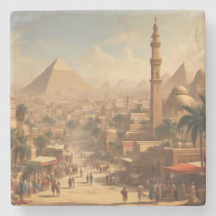 Posavasos De Piedra Antiguo Egipto.