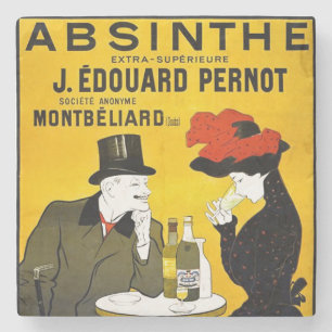 Posavasos De Piedra Anuncio de la época de Leonetto Cappiello