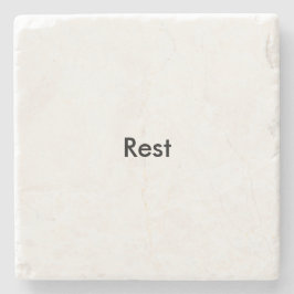 Posavasos De Piedra Apenas relaje el práctico de costa