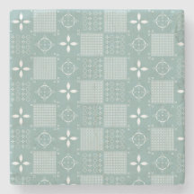 Aqua Tile Pattern