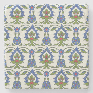 Posavasos De Piedra Árabe Tradicional: Iznik Tile Seamless.