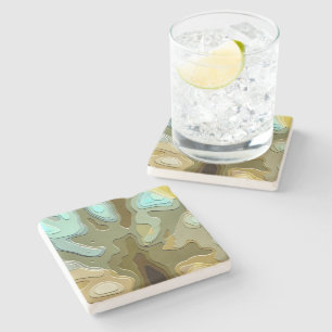 POSAVASOS DE PIEDRA ÁRBOLES
