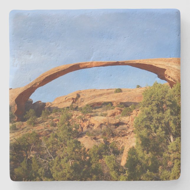 Posavasos De Piedra Arco paisajístico en el Parque Nacional Arches (Anverso)