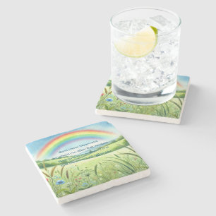 Posavasos De Piedra Arcoiris / Campo y presupuesto