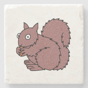 Posavasos De Piedra Ardilla