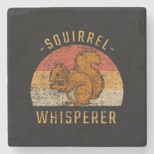 Posavasos De Piedra Ardilla - Whisperer de ardilla