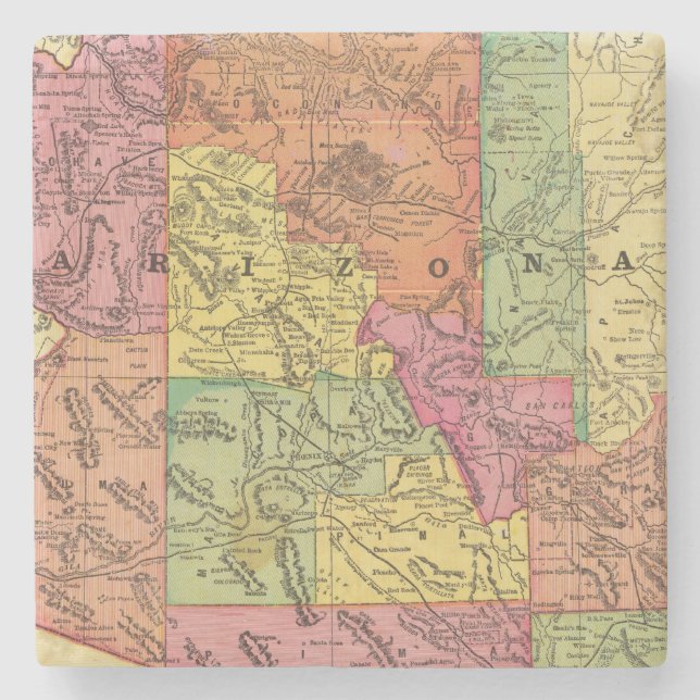 Posavasos De Piedra Arizona 6 (Anverso)