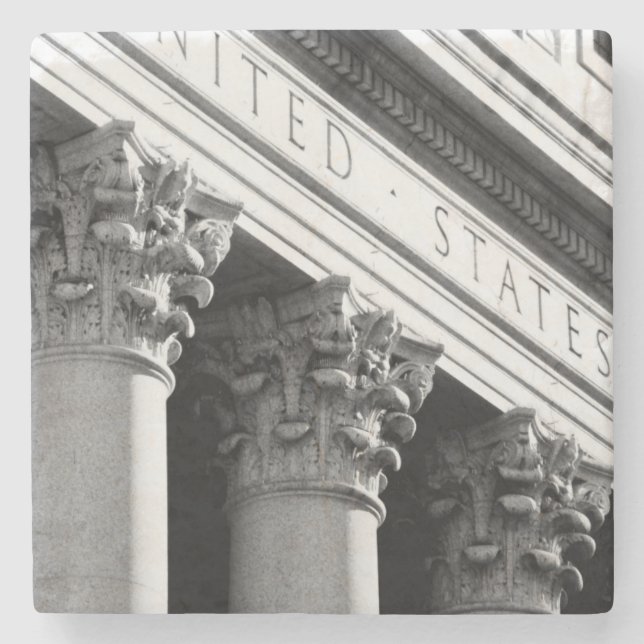 Posavasos De Piedra Arquitectura VIII de NYC (Anverso)