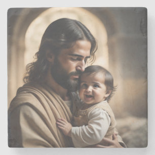 Posavasos De Piedra Arte de Jesús