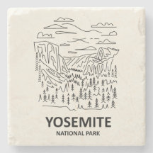Arte de línea del Parque Nacional Yosemite