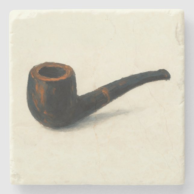 Posavasos De Piedra Arte de Pipe (Anverso)