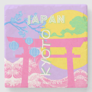 Posavasos De Piedra Arte de viajes en Japón