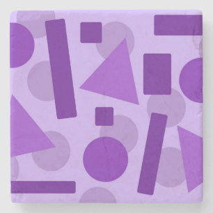 Posavasos De Piedra Arte Geométrico