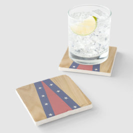 Posavasos De Piedra Arte inspirado en Estados Unidos | Banderas, Jerse