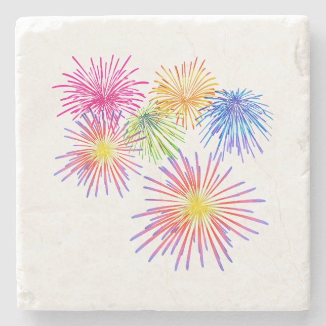 Posavasos De Piedra Artilleros de celebración de grandes Fiestas (Anverso)