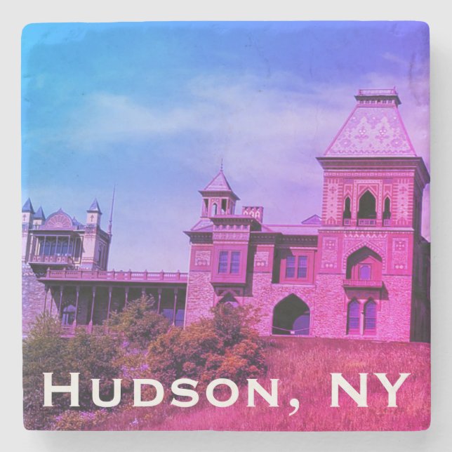 Posavasos De Piedra Artista Frederic Edwin Church Hudson, NY Estate (Anverso)