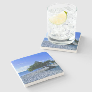 Posavasos De Piedra Aruba Stone Coaster