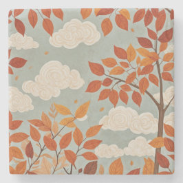 Posavasos De Piedra Ascenso otoño