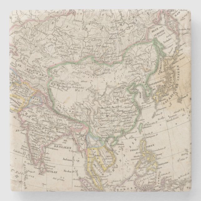 Posavasos De Piedra Asia 13 (Anverso)