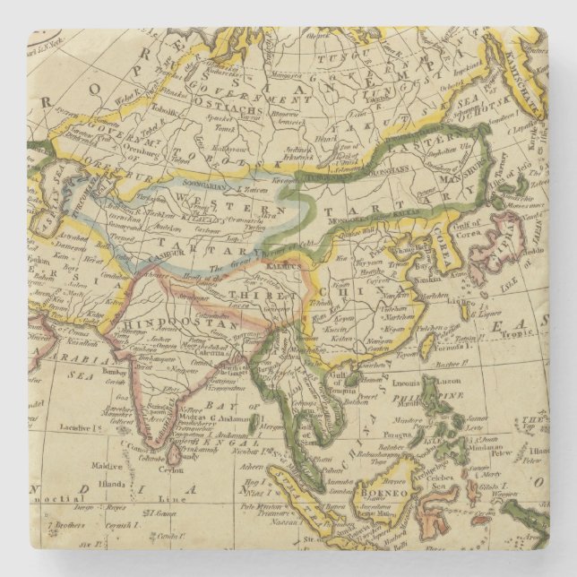Posavasos De Piedra Asia 27 (Anverso)