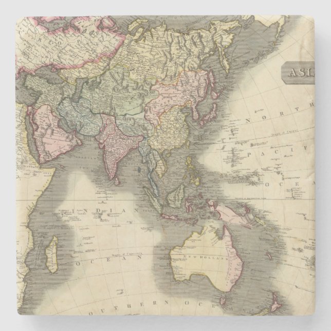 Posavasos De Piedra Asia 28 (Anverso)