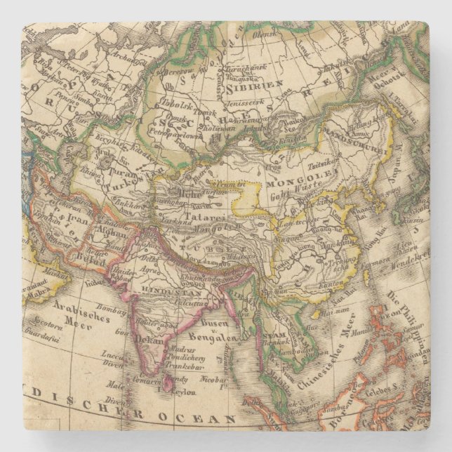 Posavasos De Piedra Asia 3 (Anverso)