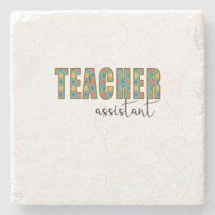 Posavasos De Piedra Asistente de profesores de arte