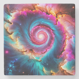 Posavasos De Piedra “Astralis” - Nebulosa y Galaxias                  