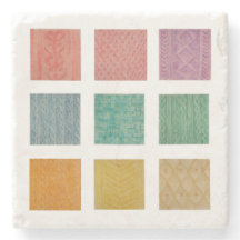 Astras con motivos de Knit