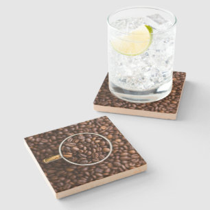 Posavasos De Piedra Astras de piedra de Coffee Lover
