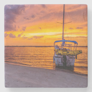 Posavasos De Piedra Atardecer de Fuego Navarre Florida
