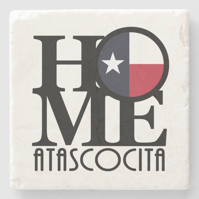 Posavasos De Piedra Atascocita, TX (Anverso)