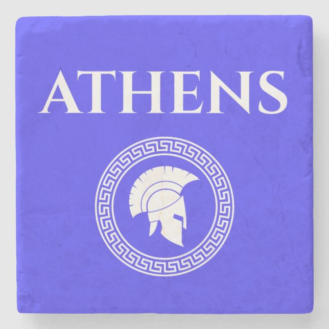 Posavasos De Piedra Atenas Espartano (Anverso)