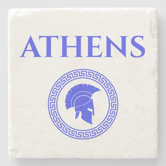 Posavasos De Piedra Atenas Espartano (Anverso)