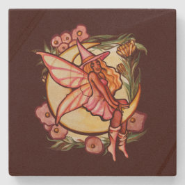 Posavasos De Piedra Autumn Moon Fairy Witch Fall Fairies