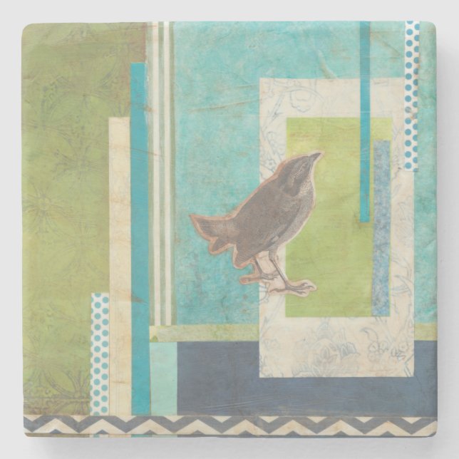 Posavasos De Piedra Avian Scrapbook II (Anverso)